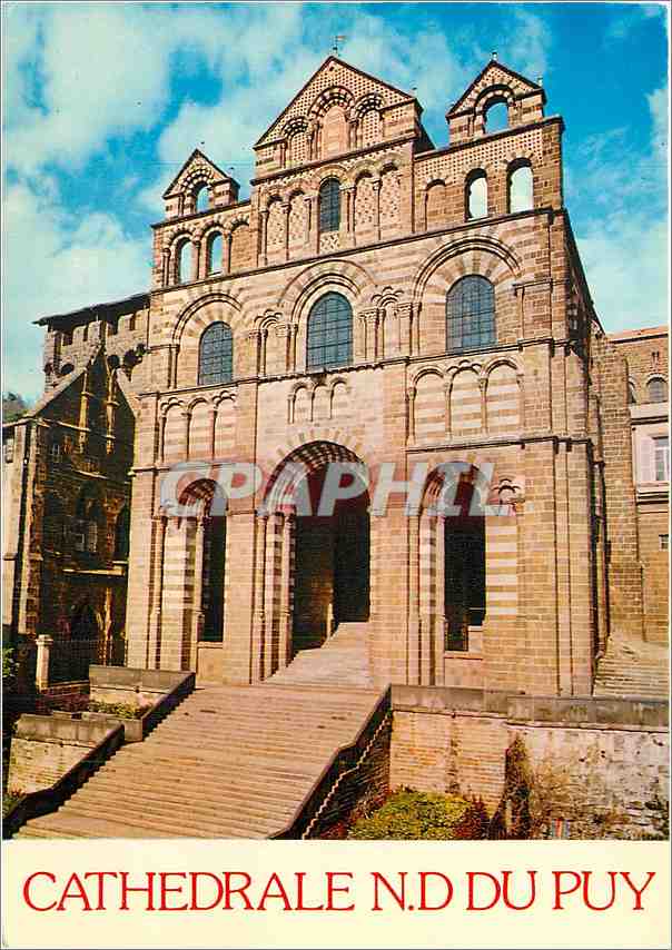 Cathédrale N.D. du Puy — Puy-en-Velay — Imprimeur Combier