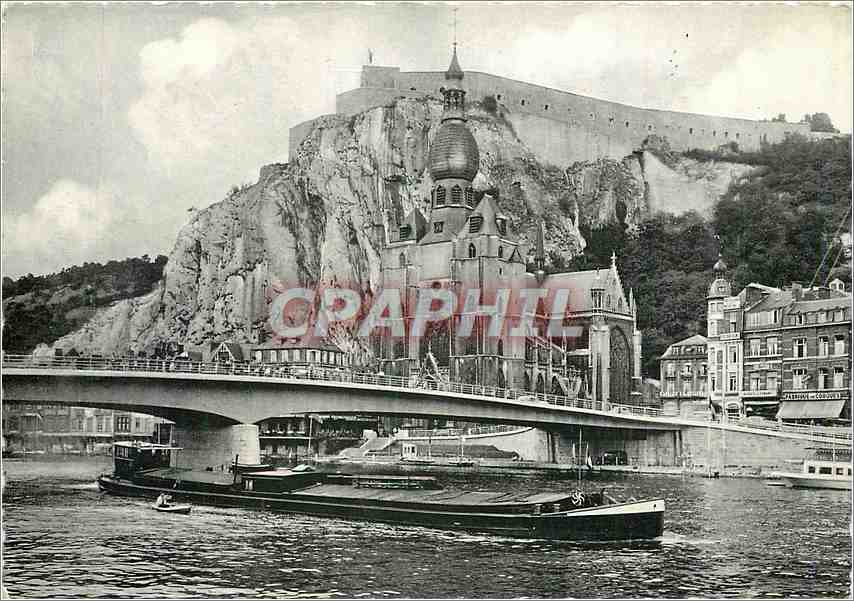 CPM Dinant Le Pont la Collegiale et la Citadelle Bateau