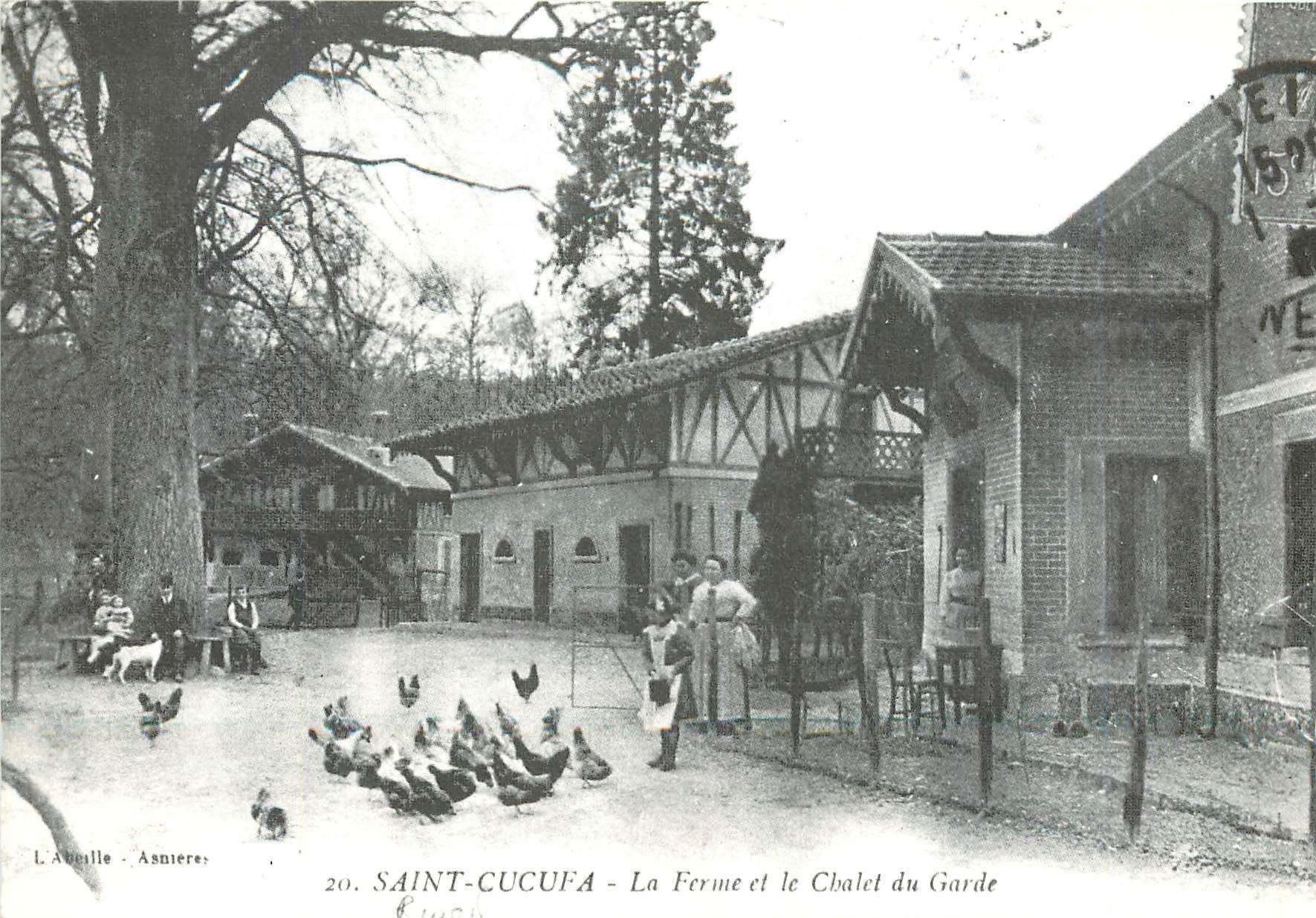 CPM Saint Cucufa La Ferme et le Chalet du Garde 