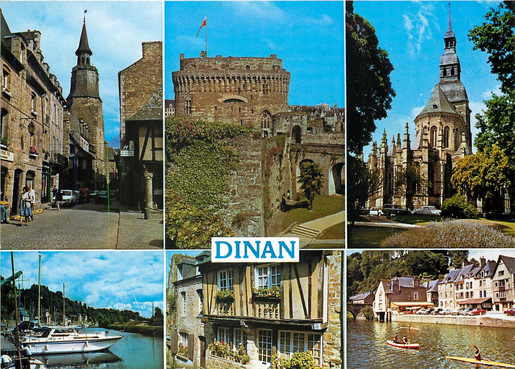 Dinan (Côtes-d'Armor) — Panoramablick — Éditions Dubray, n°14
