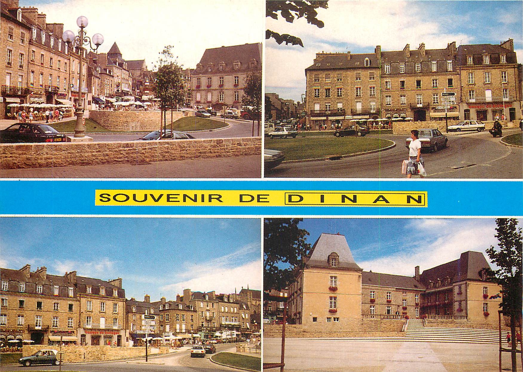 CPM Dinan Cotes d'Armor La place duclos Pinot renovee 