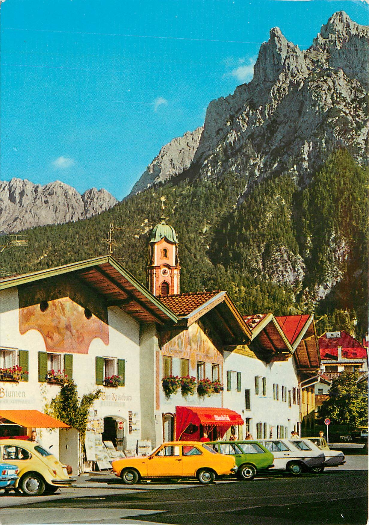 CPM Mittenwald Oberbayem Im Gries mit Womer und Viererspitze 