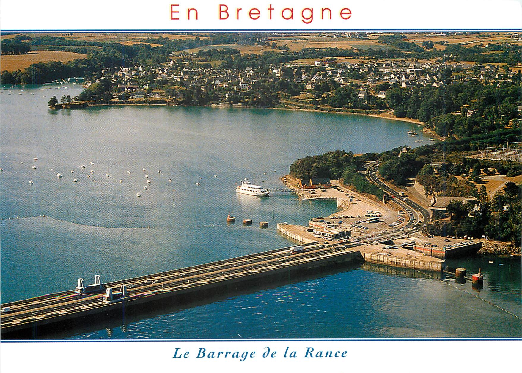 CPM En Bretagne Le Barrage de la Rance 