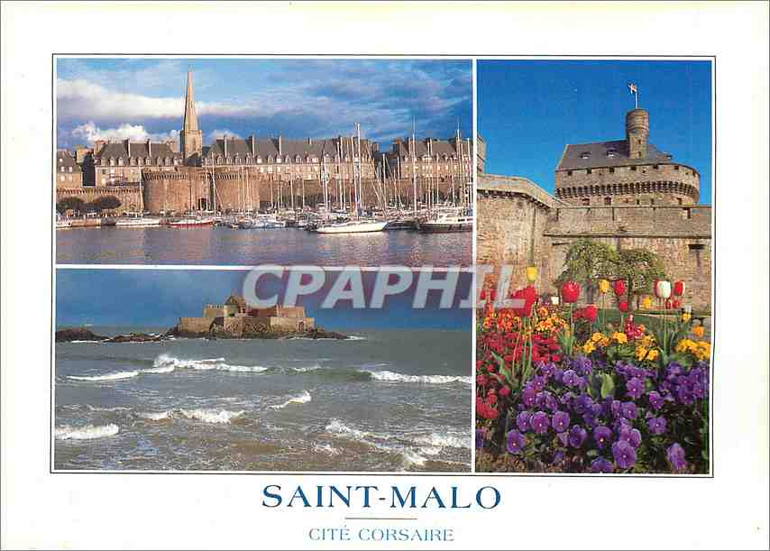 CPM Saint Malo Cite Corsaire 