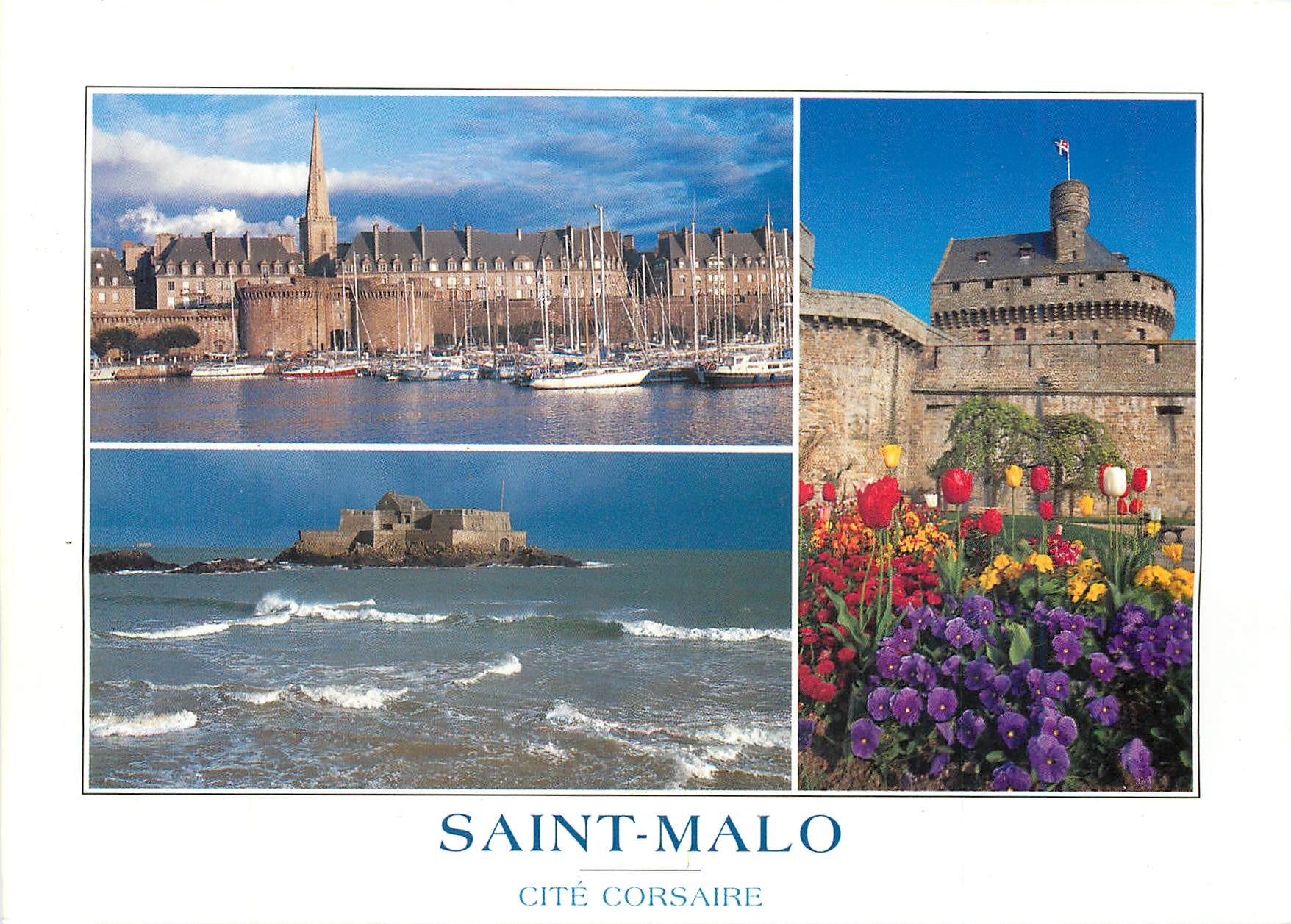 Saint-Malo — Cité Corsaire — Éditions d'Art de la Côte d'Émeraude, n° 4021