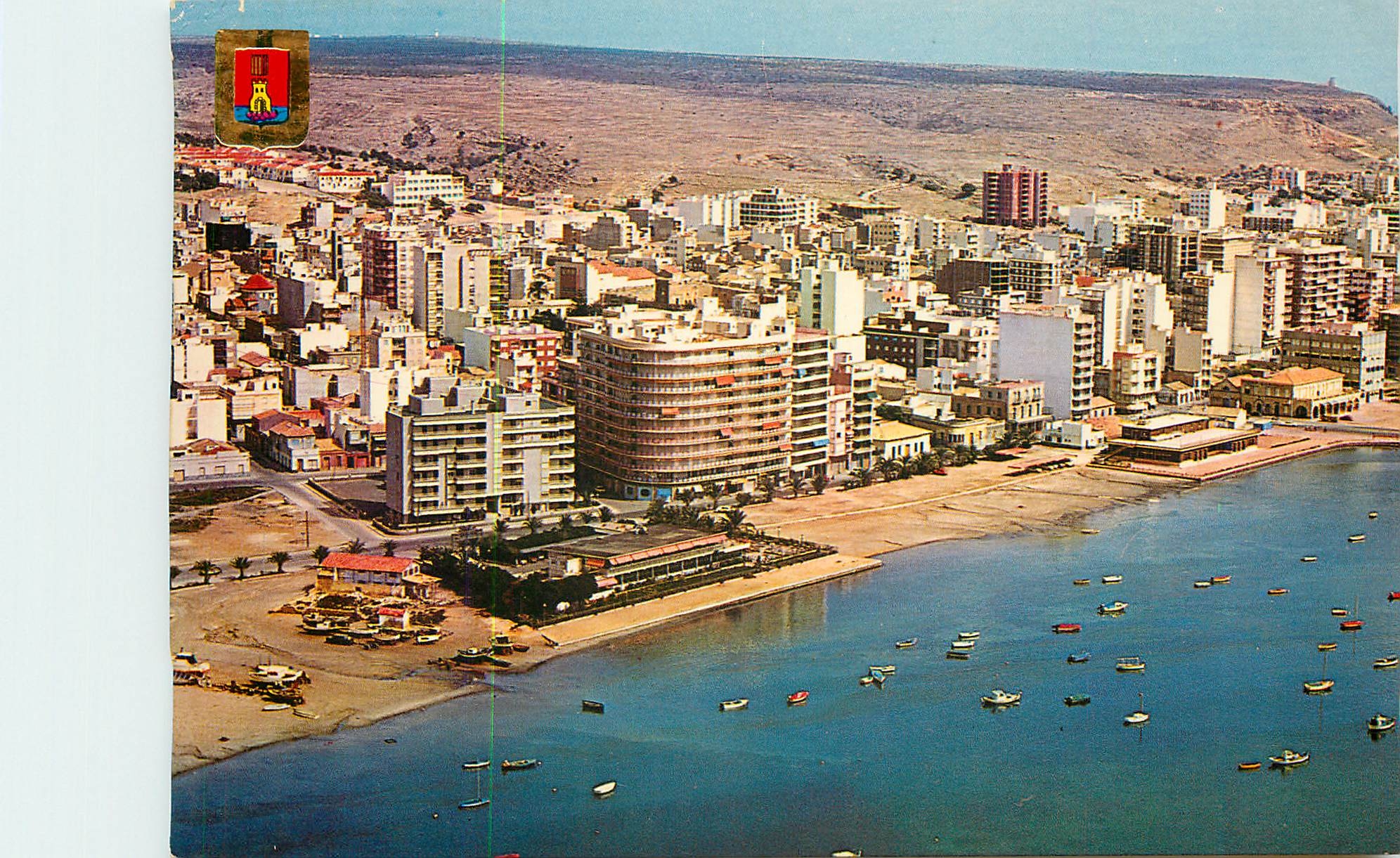 CPM Santa Pola Alicante Vue aerienne 