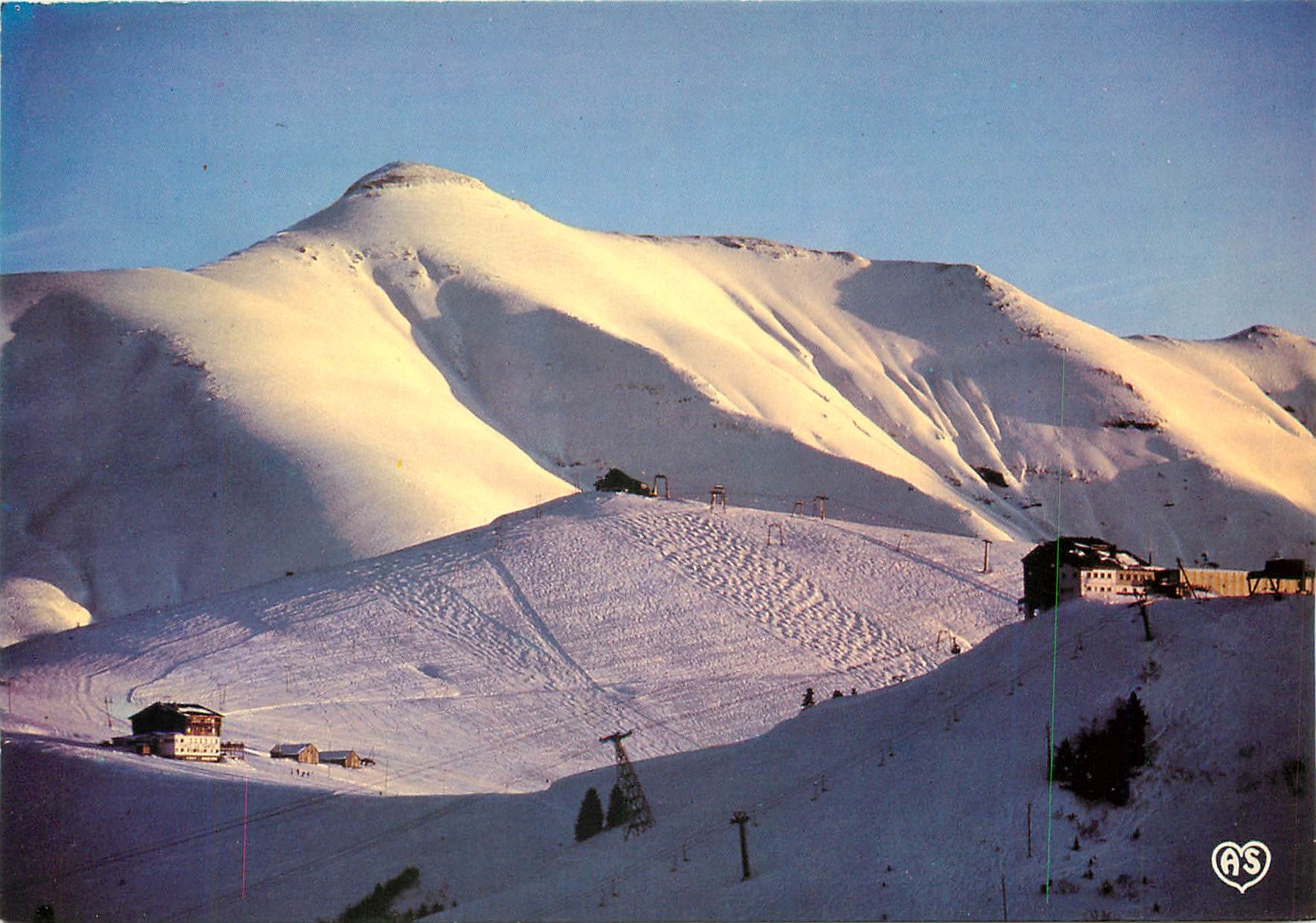 Saint-Gervais (Haute-Savoie) — vue du Mont d'Arbois et du Mont Joux — éditeur AS
