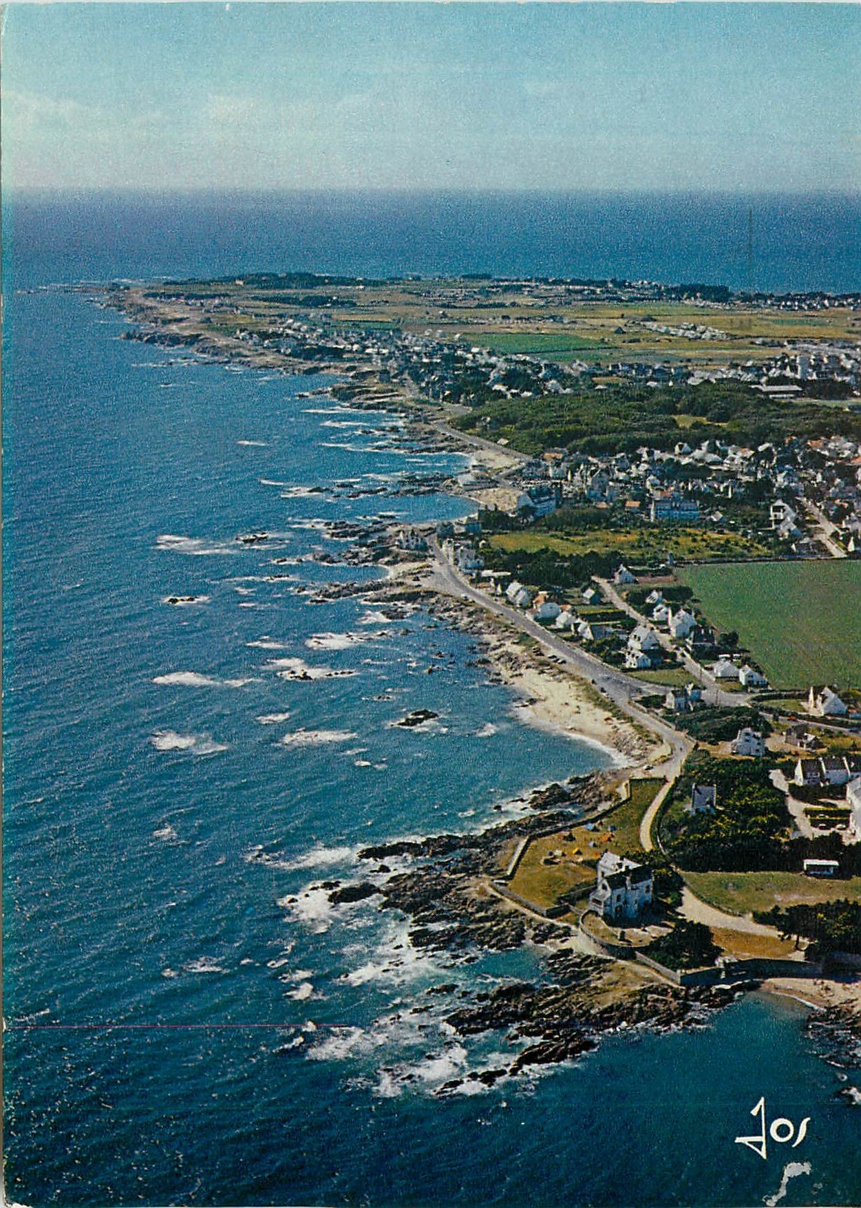 CPM Le Croisic Loire Atlantique La grande cote Vue generale 