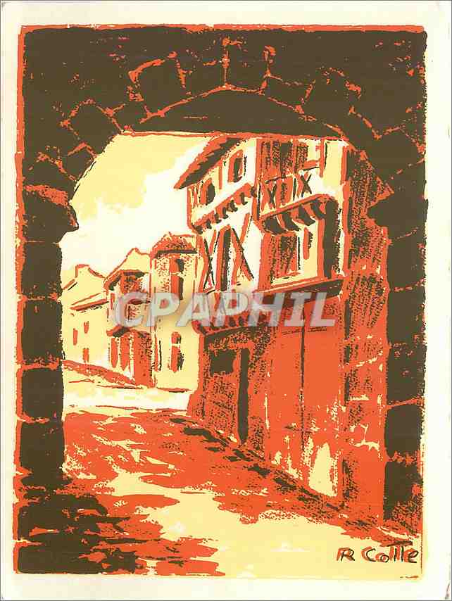CPM La Basse Ville Parthenay Deux Sevres 