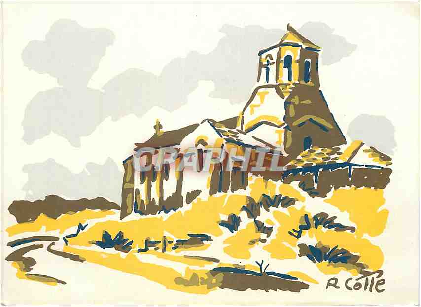 CPM Eglise du Vieux Parthenay Deux Sevres 