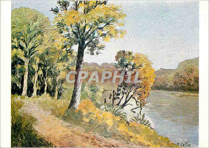 CPM Peinture de Roger Colle En Septembre 