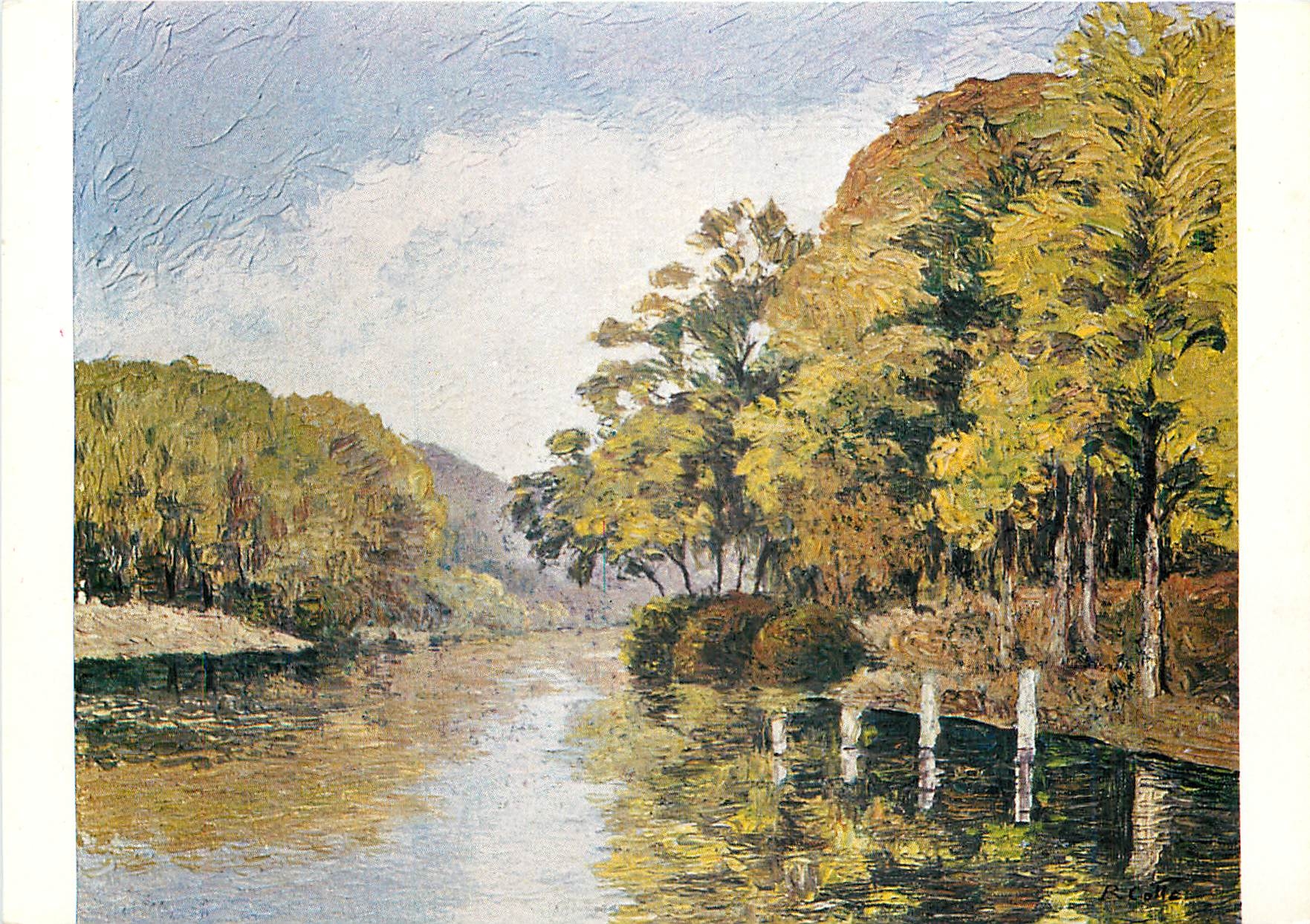 CPM Peinture de Roger Colle Paysage 