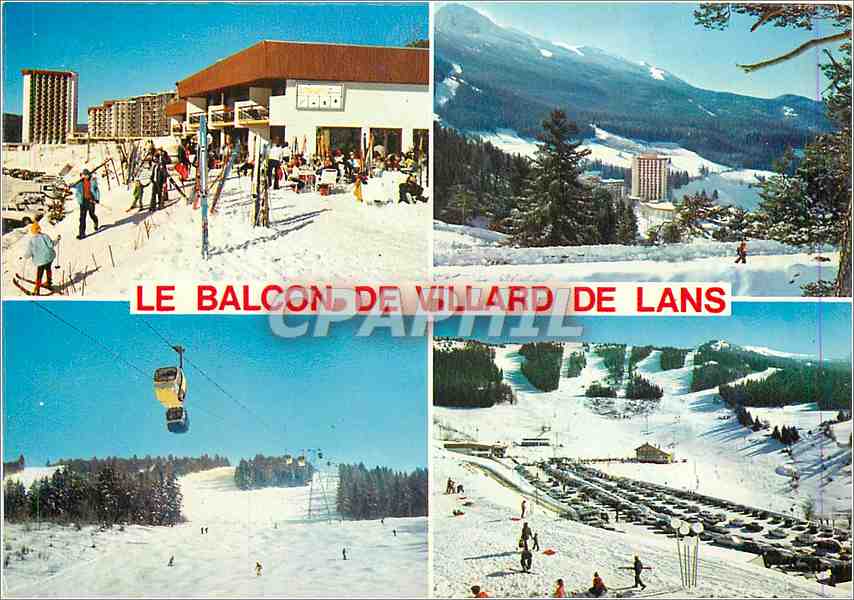 Le Balcon de Villard de Lans — Station Climatique et de Sports d'Hiver — Éditions 'La Chèvre'