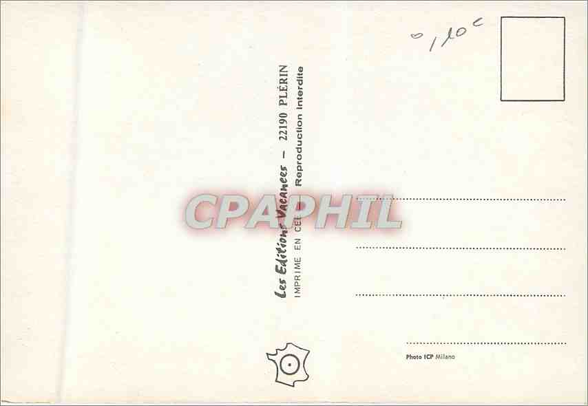 CPM Femme Nu erotique — Verso