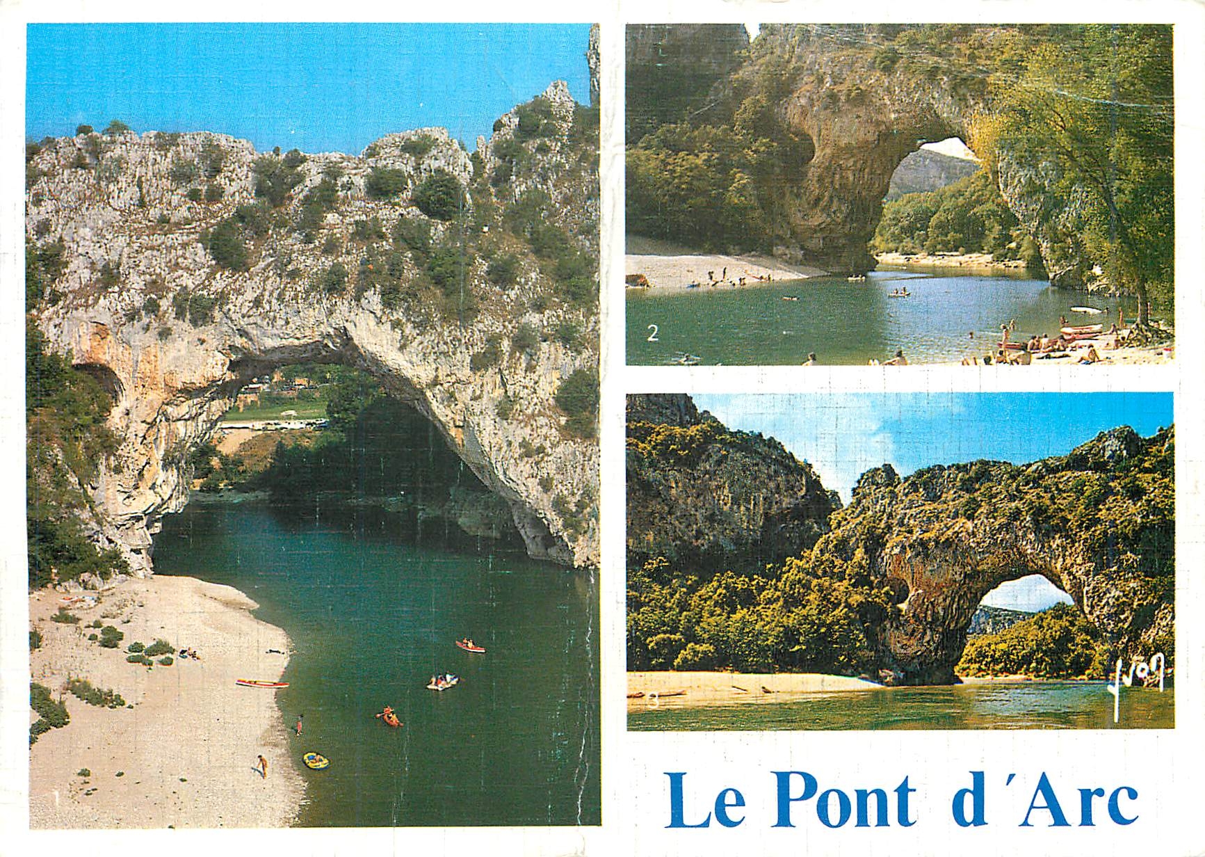 Le Pont d'Arc — Gorges de l'Ardeche — Éditions d'art Jean-Jaurès
