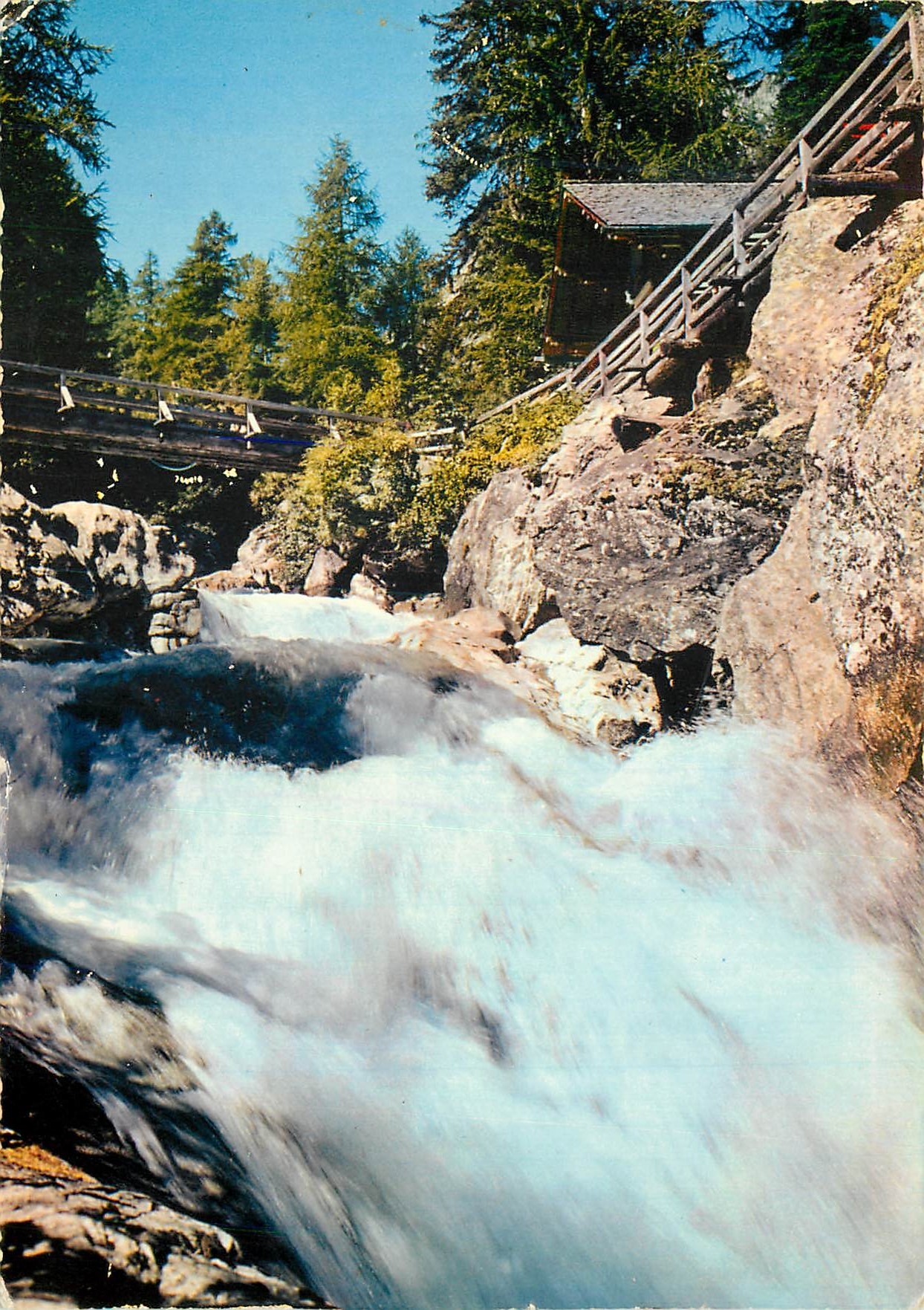 La Cascade de Bérard — Vallorcine (Haute-Savoie) — éditeur CIMCOLOR