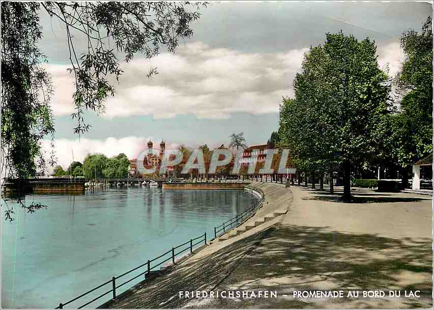 CPM Friedrichshafen Promenade au Bord du Lac 