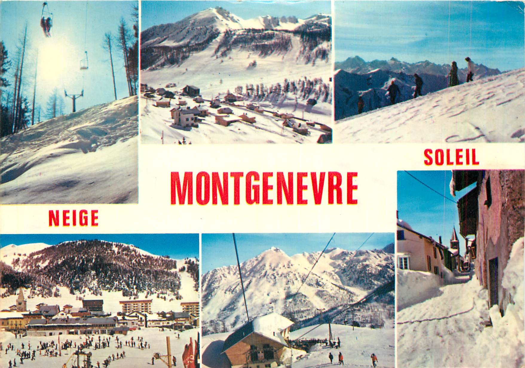 Montgenèvre — Station de ski — éditions 'La Cigogne'