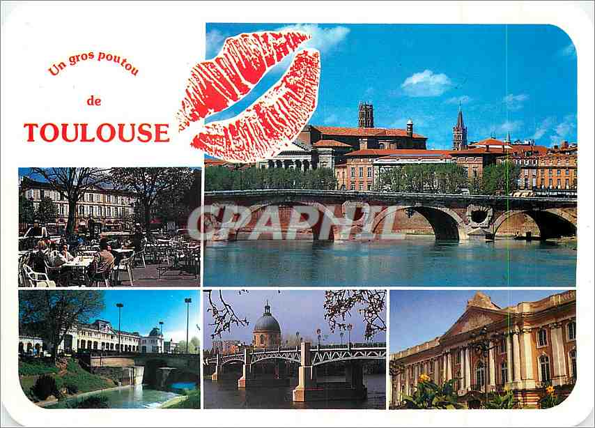 CPM Un gros Poutou de Toulouse 