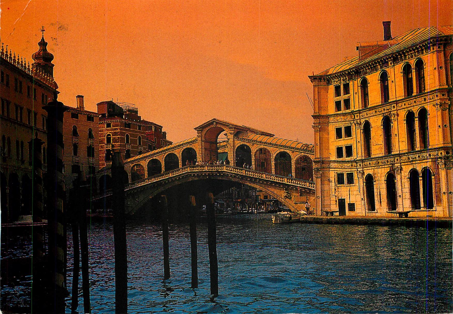 CPM Venezia Le Pont du Rialto 