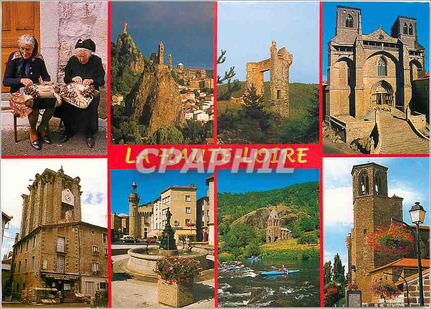 La Haute Loire — Collage de sites et paysages — CPAPHIL n°5982