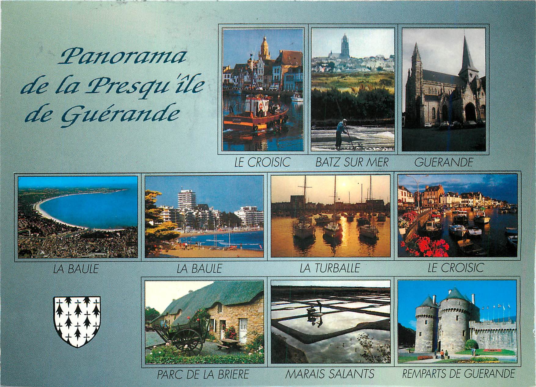 CPM Panorama de la Presqu'ile de Guerande 