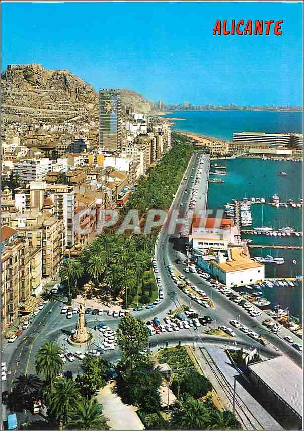 CPM Alicante Vue partielle 