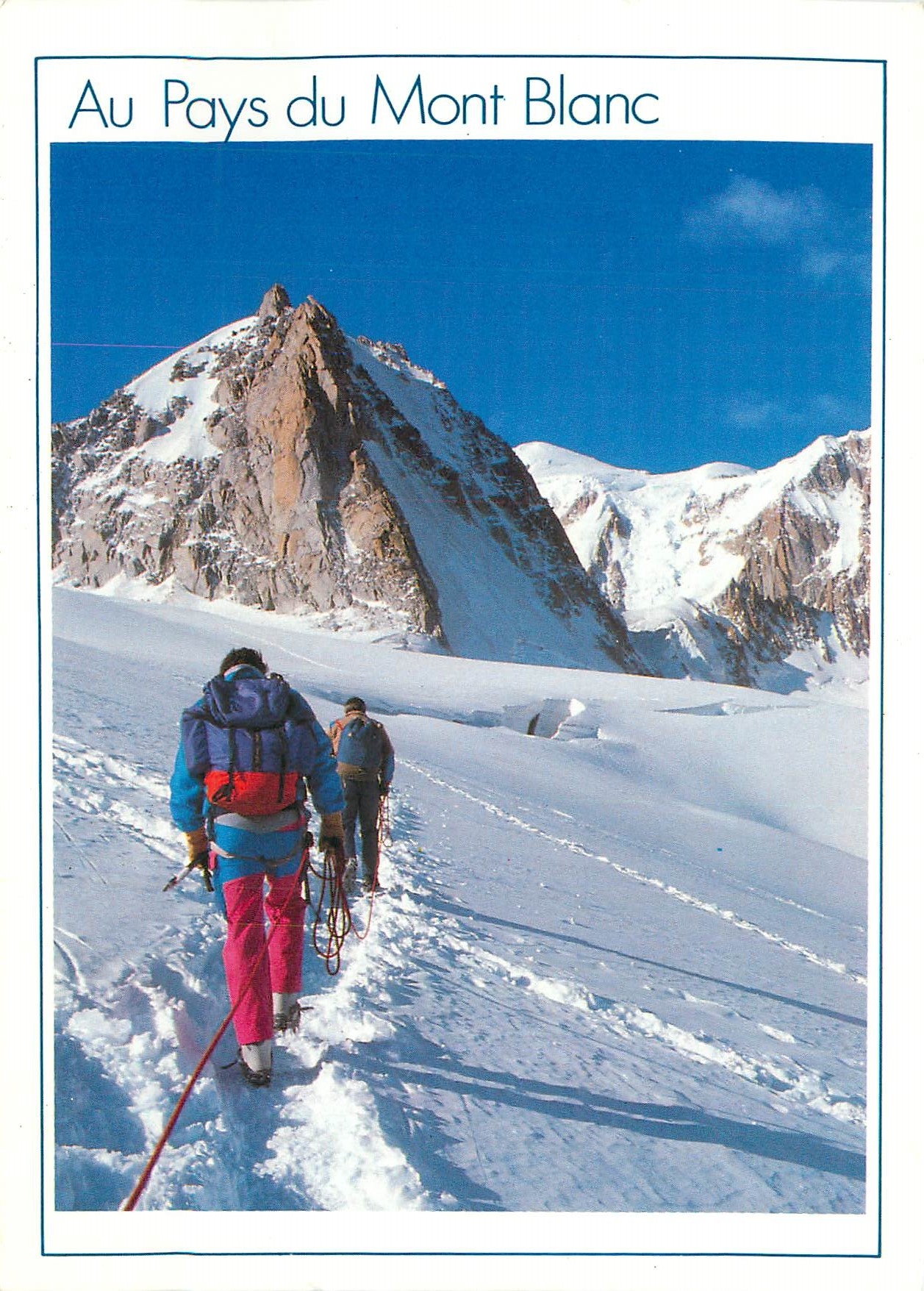 CPM Au Pays du Mont Blanc Alpinisme
