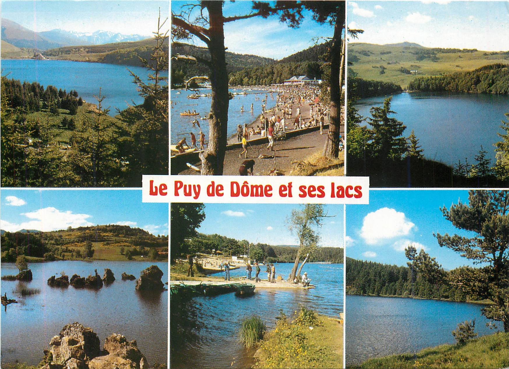 CPM Le Puy de Dome et ses lacs 