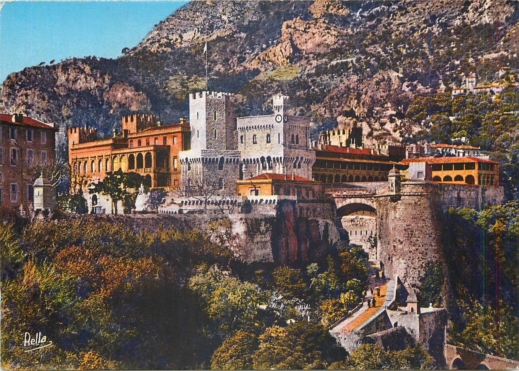 CPM La Cote d'Azur Monaco Le Palais du Prince 