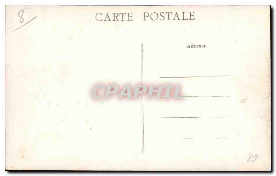 Armeau (Yonne) — Le Barrage — Collection J. D. Sons — Reverso