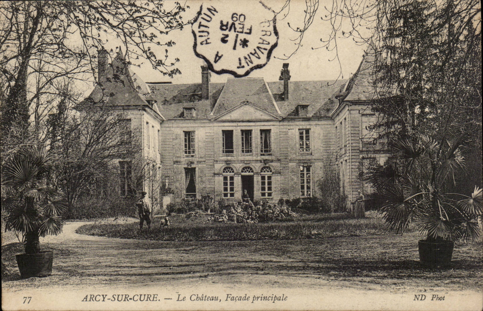 Arcy-sur-Cure — Le Château, Façade principale — ND Phot, n°77
