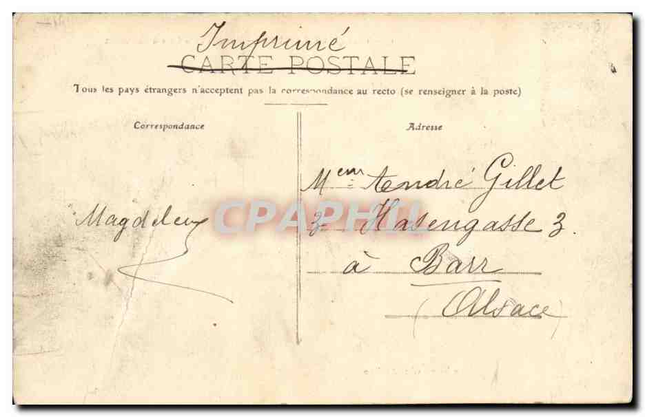 Vallée de la Cure — Un Coin de la Cure à Chastellux — Pothain, édit. Avallon — Reverso