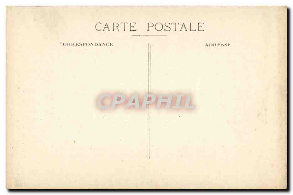 Avallon (Yonne) — Un des portails de l'Église Saint-Lazare — Collection J. D., à Sers — Achterkant