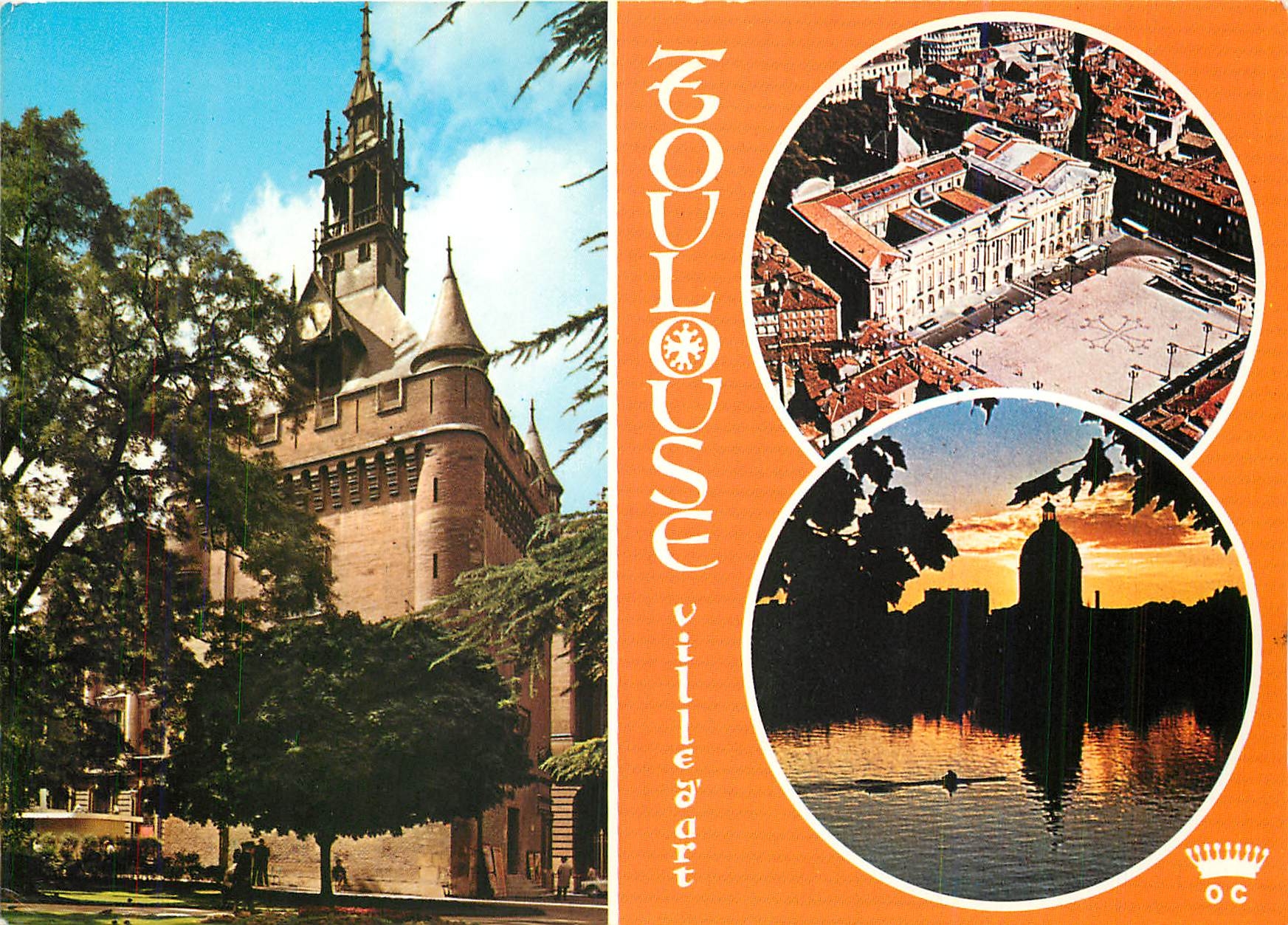 Toulouse — Ville d'art — Éditions F. Louvrières