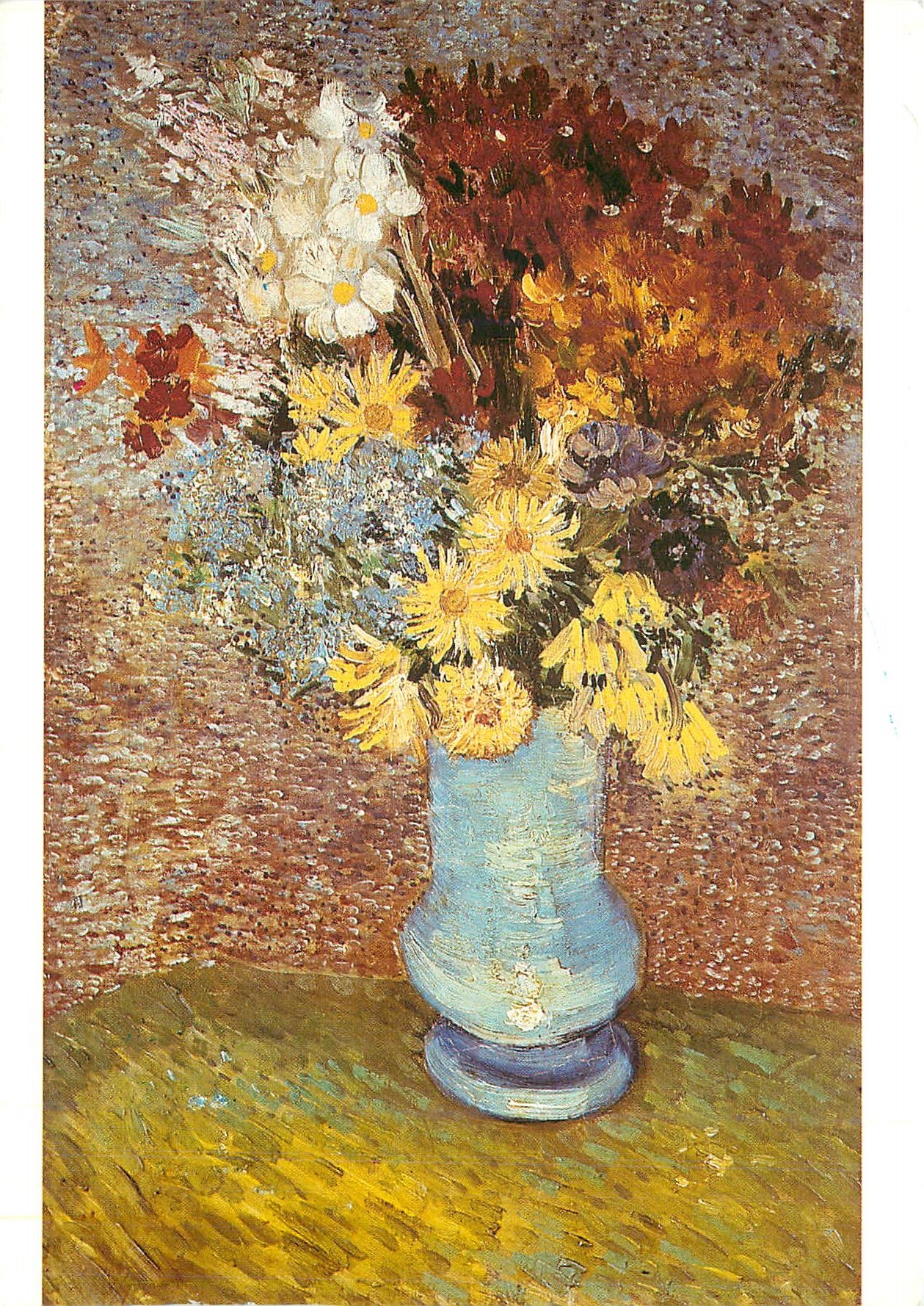 CPM Vincent van gogh 1853 1890 bloemen in baluwe vaas 1887