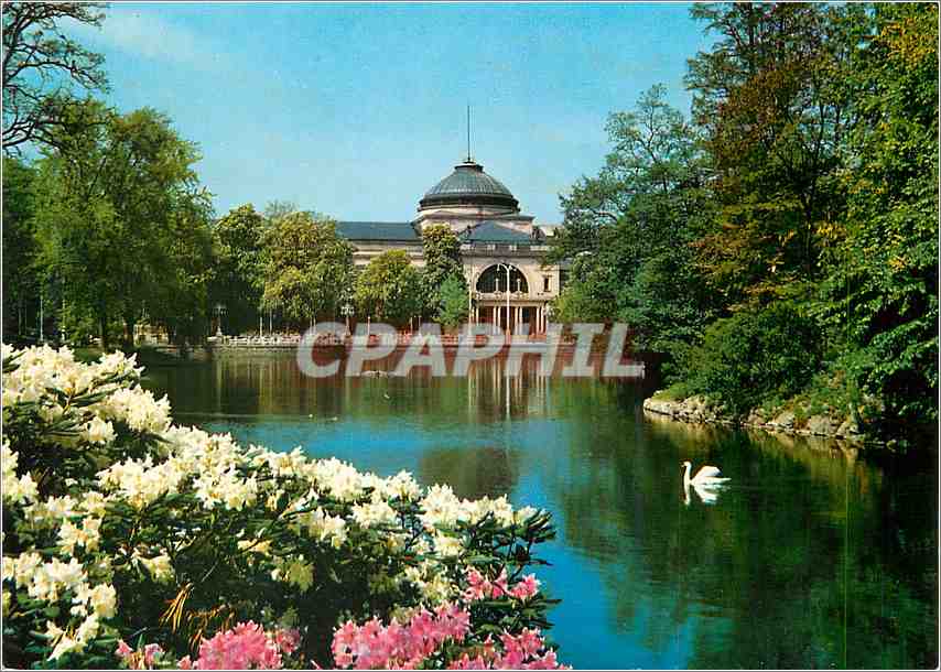 CPM Wesbaden Kuhaus Parkeseite mit See