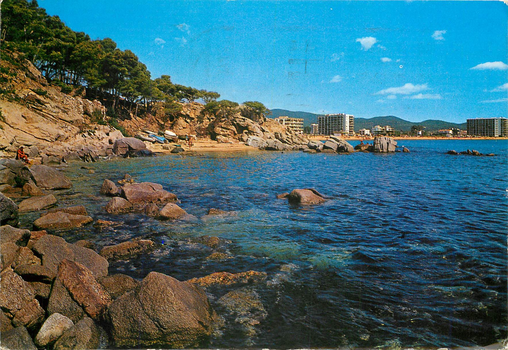 CPM Costa Brava San Antonio de Calonge detail de la cote