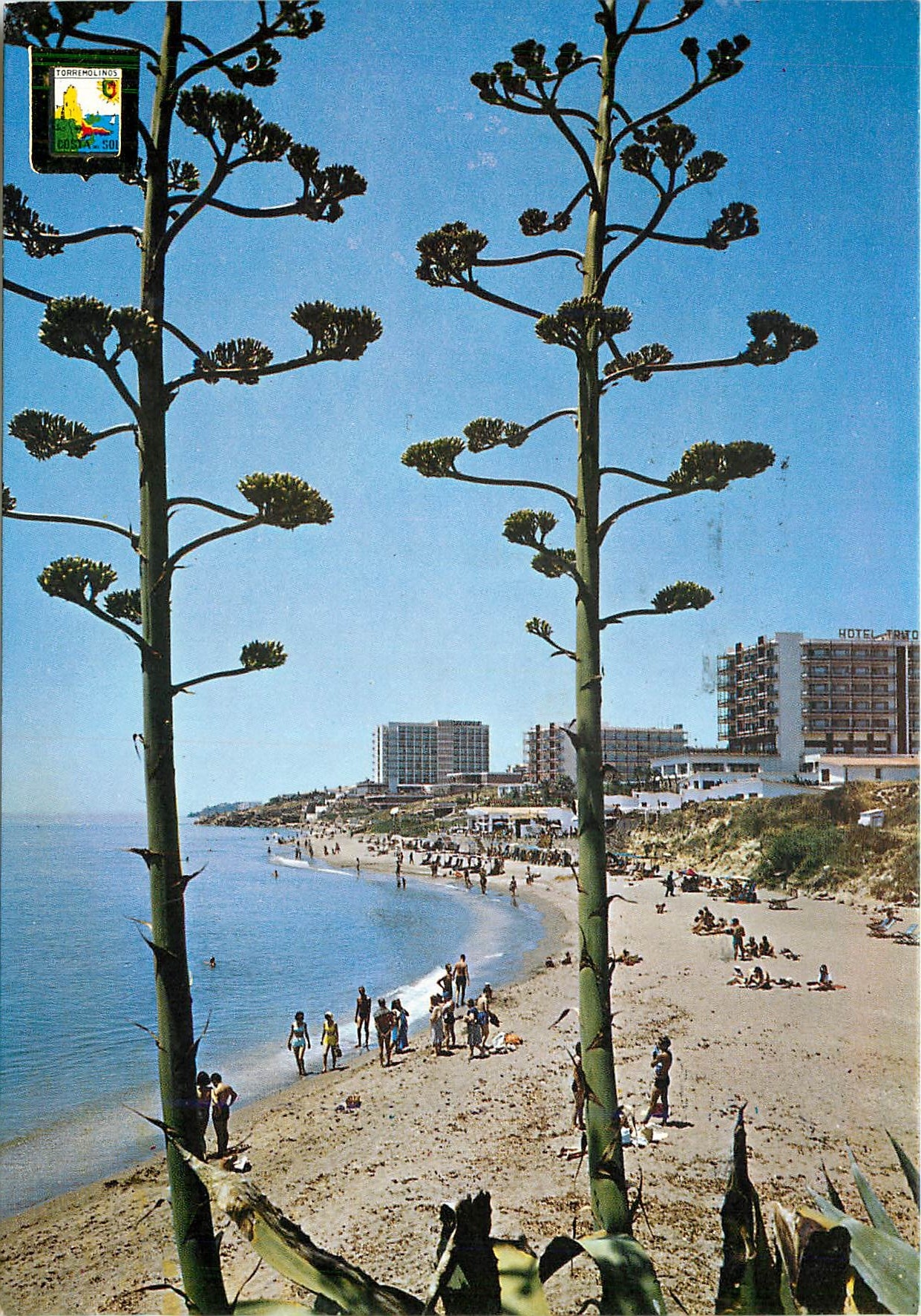 CPM Torremolincs Benalmadena (Costa dei Soi) Plage Fuente de la Salud