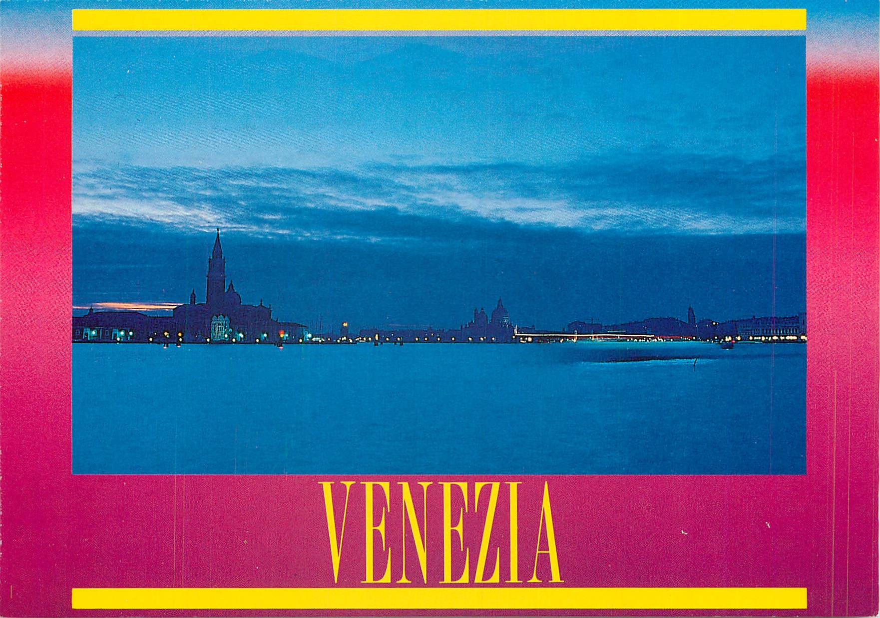 CPM Venezia Bassin du S Marco Isola S Giorgio Chiesa della Salute Palazzo Ducale