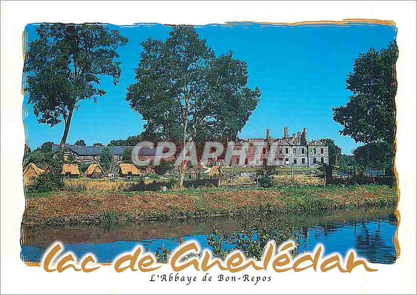 CPM Lac de Gneledan L'Abbaye de Bon Repos