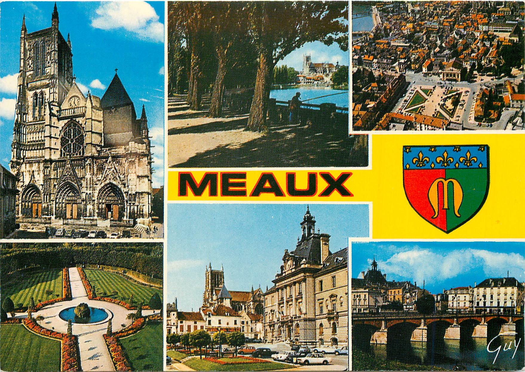 CPM Meaux (Seine et Marne) La cathedrale Saint Etienne (XIIIe s)