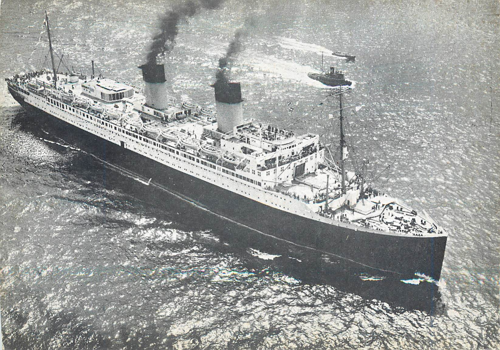 S/S 'ILE-DE-FRANCE' — Compagnie Générale Transatlantique — 45,330 Gross Tons