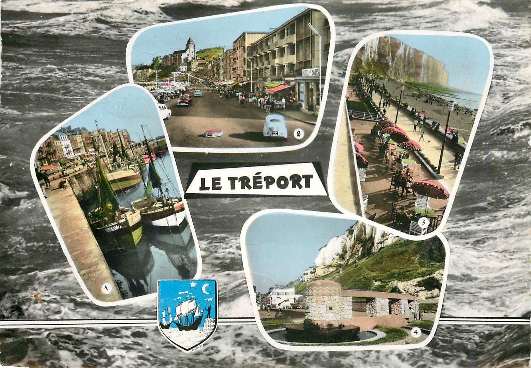 CPM Le Treport (Seine Maritime) Les quais et les bateaux de peche