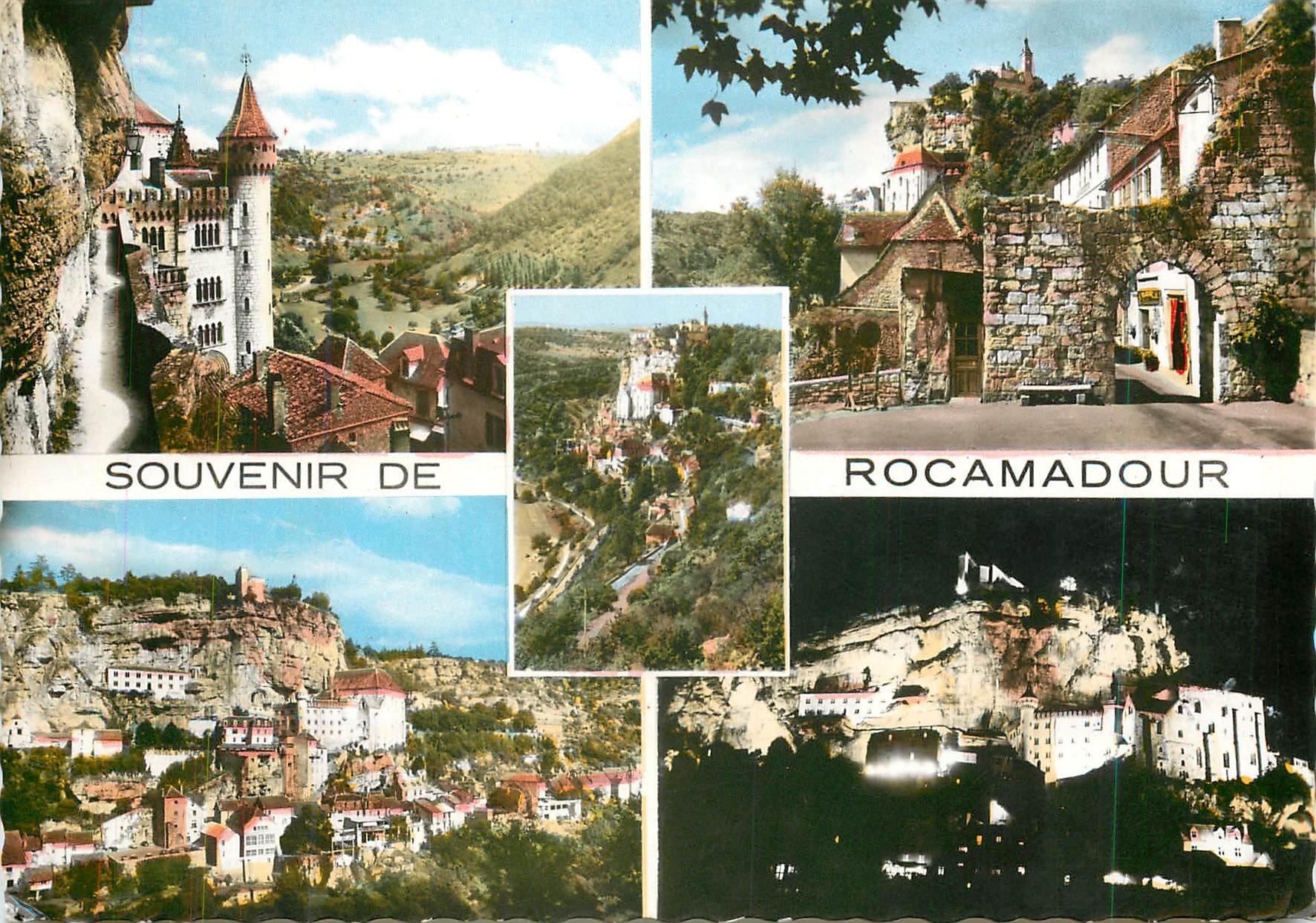 CPM Souvenir de Rocamadour