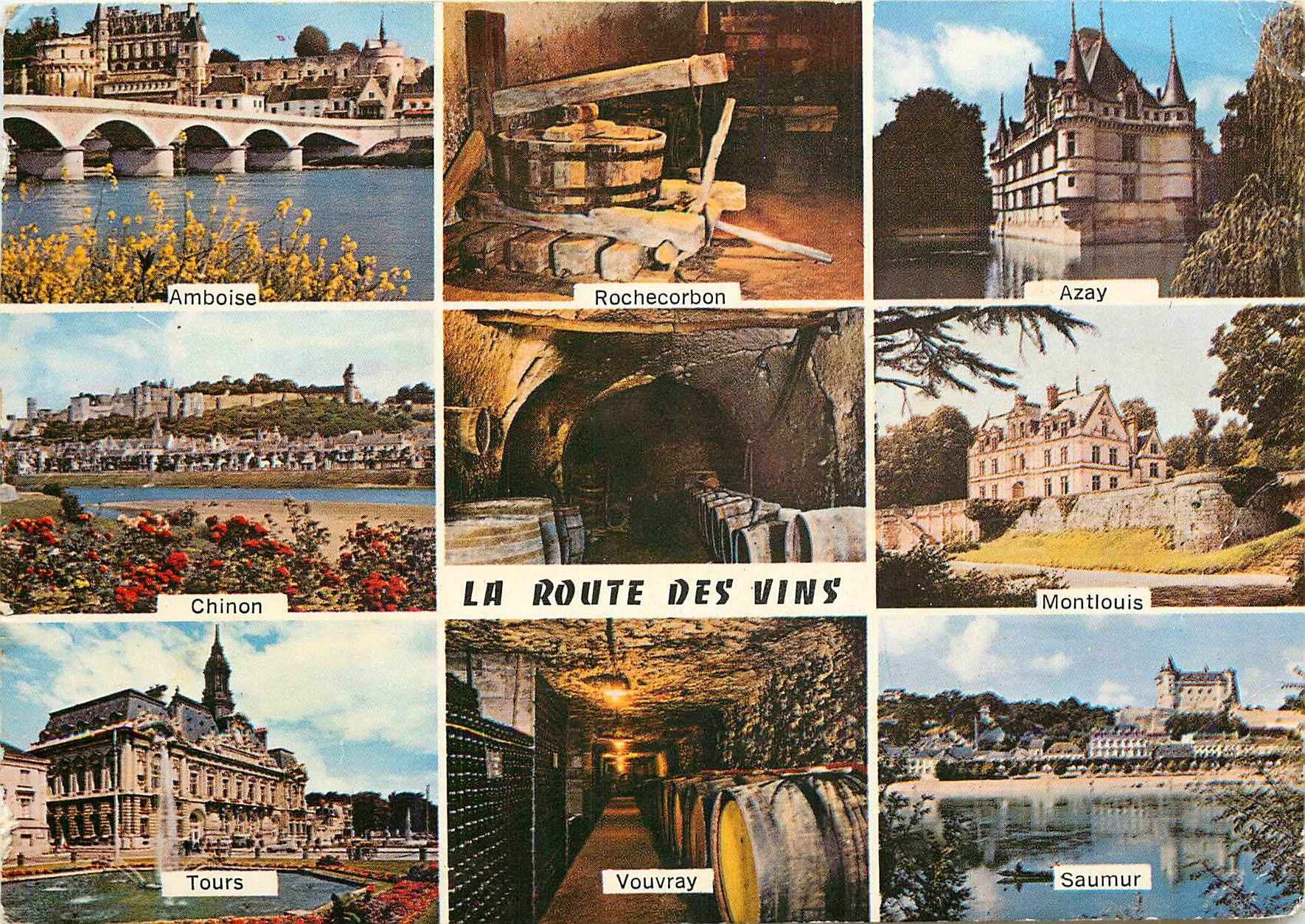 CPM Le Val de Loire La Route des Vins