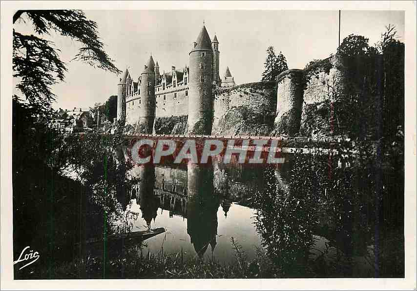 CPM Chateau de Josselin au bord de l'Ouest