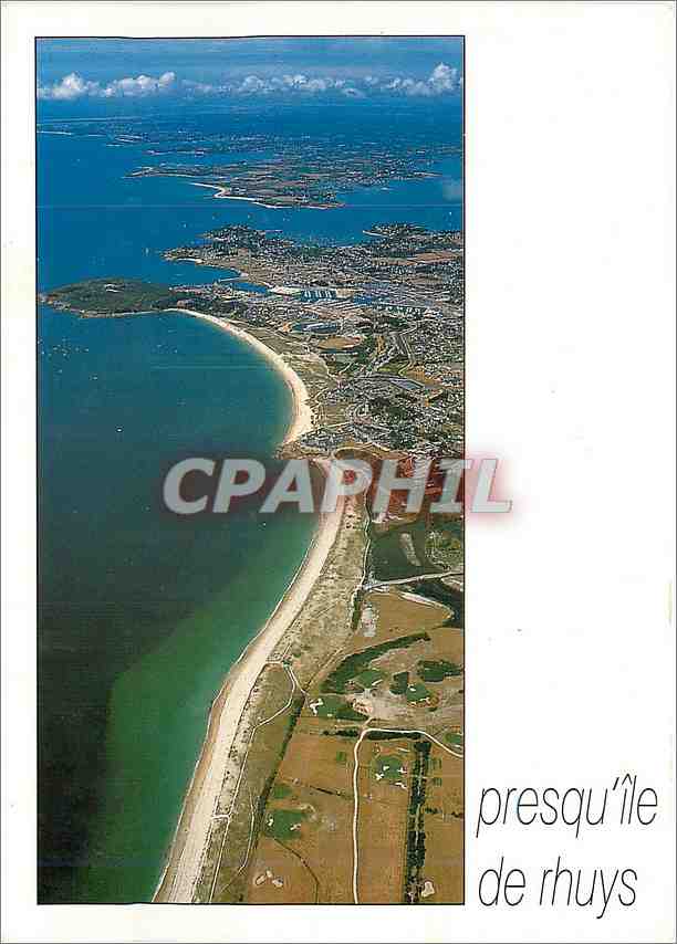 Presqu'île de Rhuys — vue aérienne — éditeur Couleurs de Bretagne