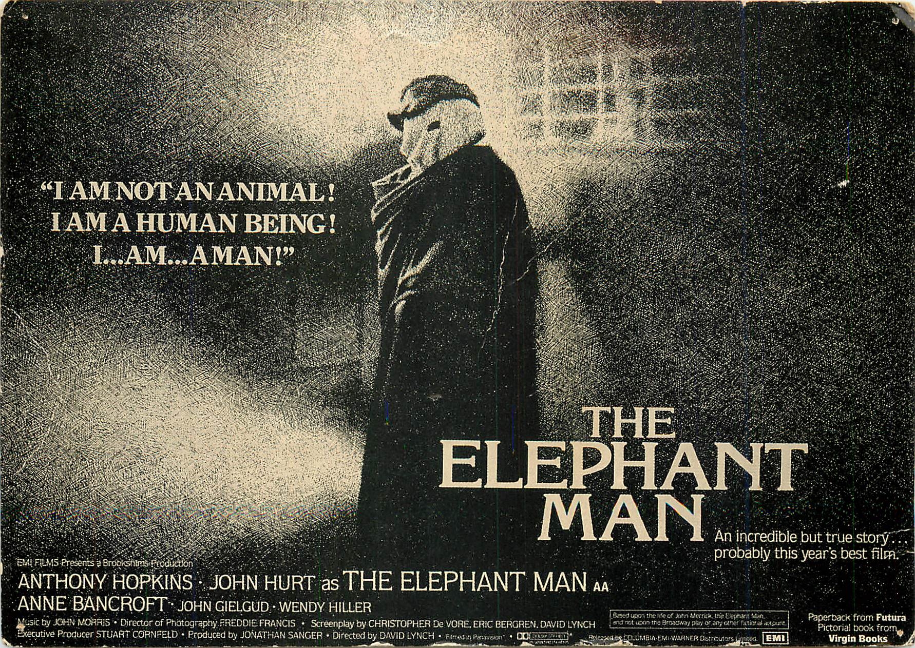CPM The Elephant Man Anthony Hopkins John Hurt 