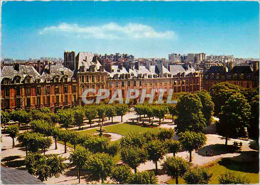 CPM Paris La Place des Vosges